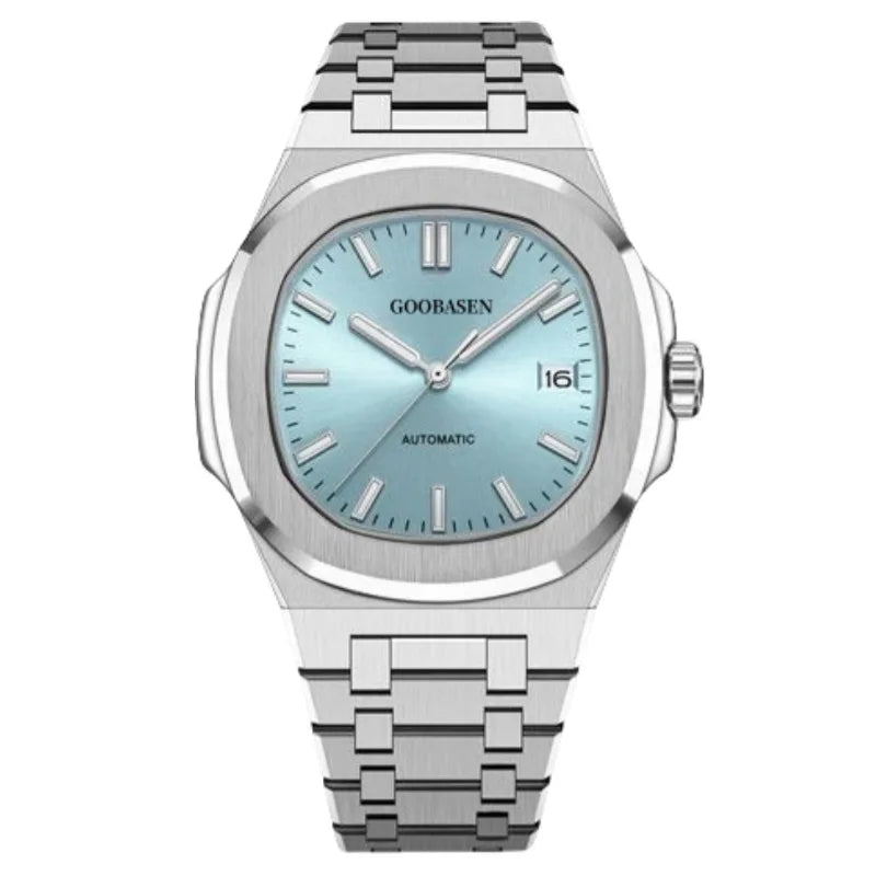 Luxury Men’s Watch – Square Stainless Waterproof