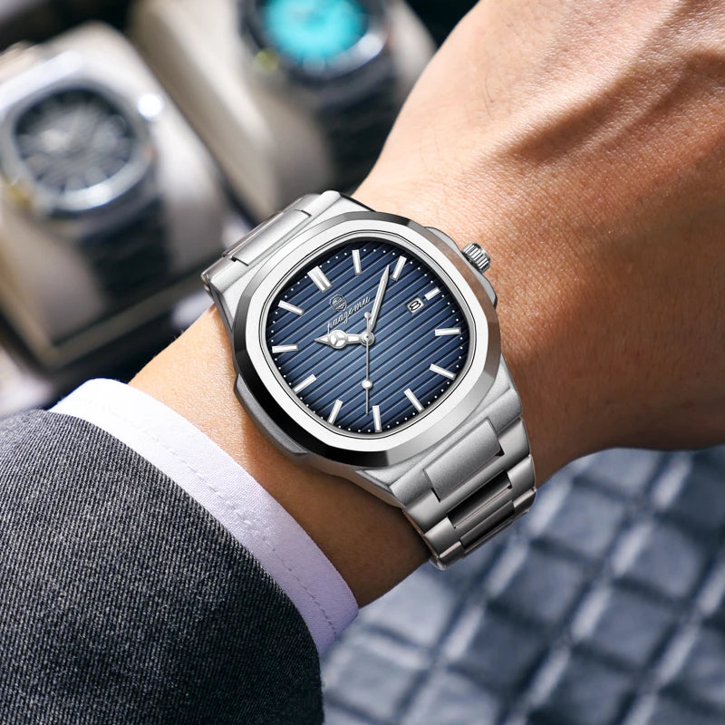 Men’s Luxury Stainless Steel Quartz Watch - Aston