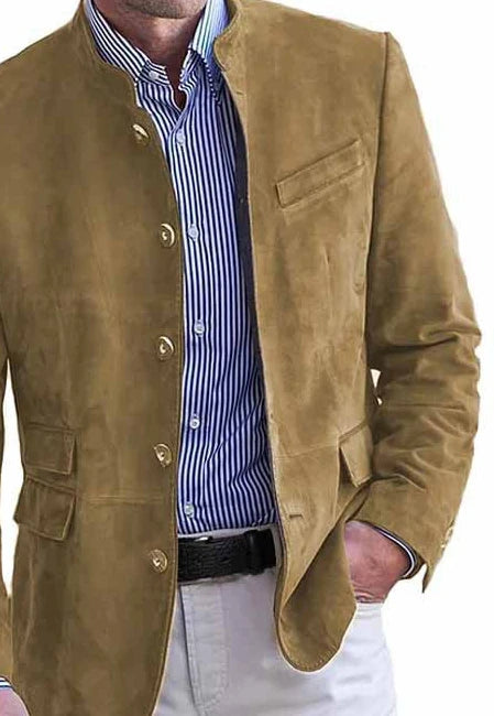 The Oslo – Men’s Suede Blazer