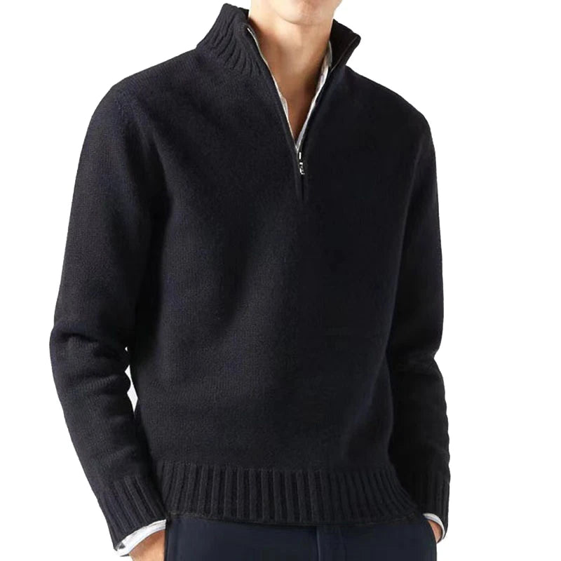 The Camden – Men’s Turtleneck Knit Sweater