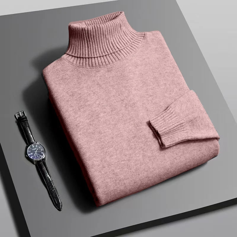 The Bristol – Men’s Slim Fit Turtleneck Sweater
