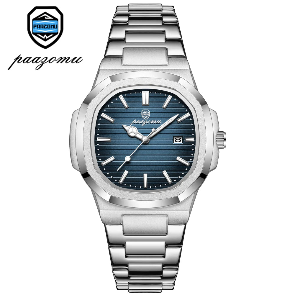 Men’s Luxury Stainless Steel Quartz Watch - Aston