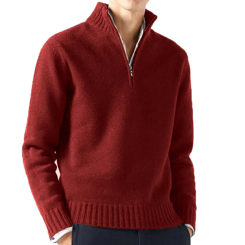 The Camden – Men’s Turtleneck Knit Sweater