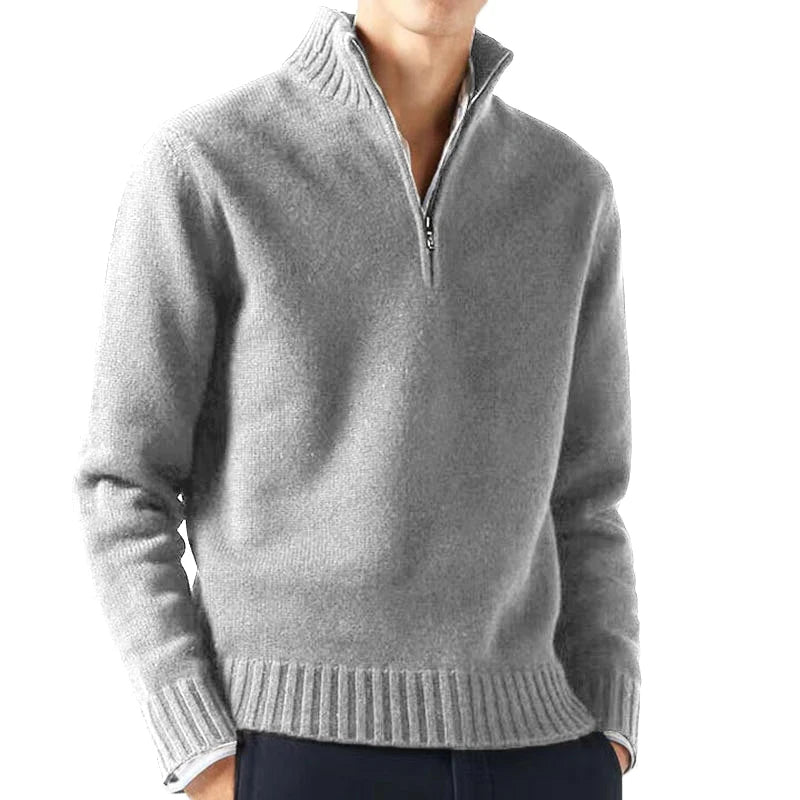 The Camden – Men’s Turtleneck Knit Sweater