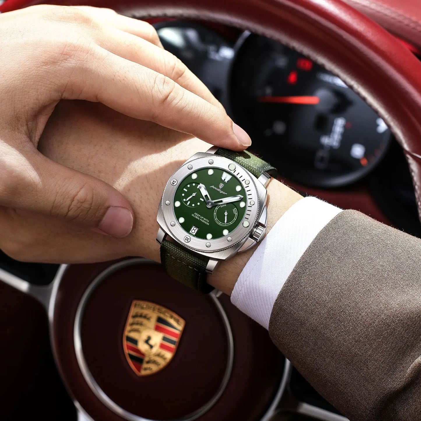 Luxury Military Watch Waterproof with Luminous - Elite