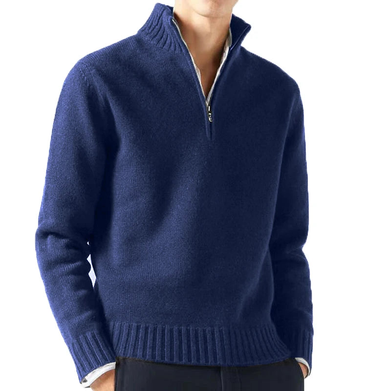 The Camden – Men’s Turtleneck Knit Sweater