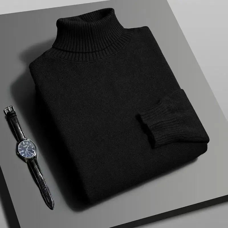 The Bristol – Men’s Slim Fit Turtleneck Sweater