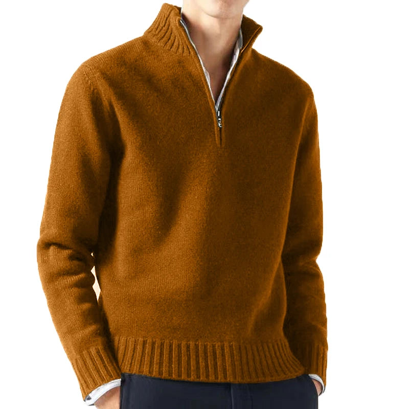 The Camden – Men’s Turtleneck Knit Sweater