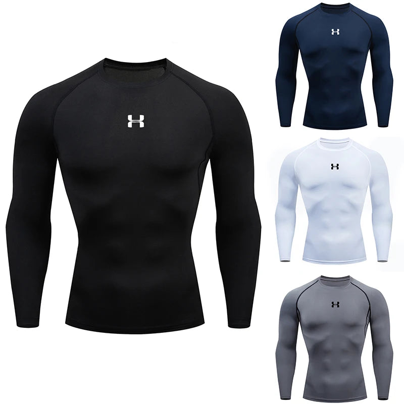 The Titan – Men’s Compression Long Sleeve Sports Top