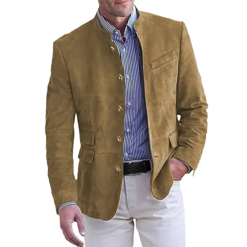 The Oslo – Men’s Suede Blazer