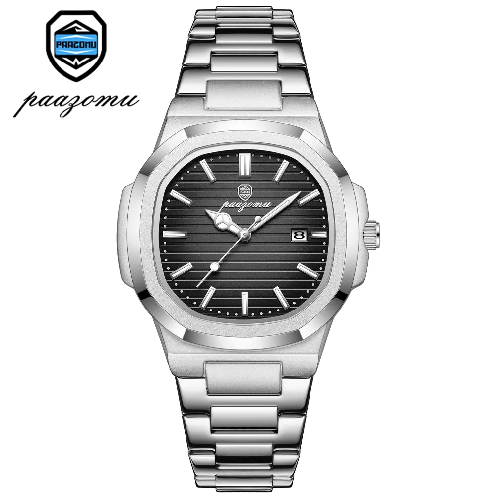 Men’s Luxury Stainless Steel Quartz Watch - Aston
