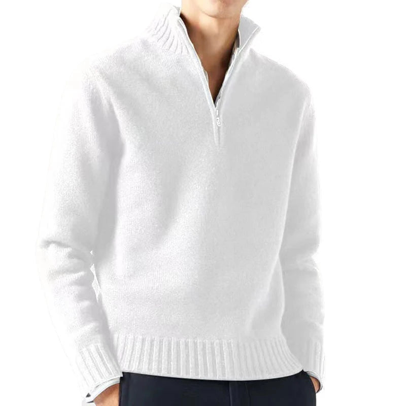 The Camden – Men’s Turtleneck Knit Sweater