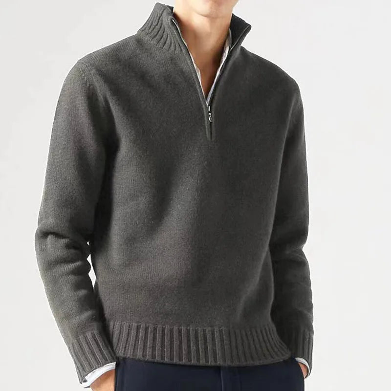 The Camden – Men’s Turtleneck Knit Sweater