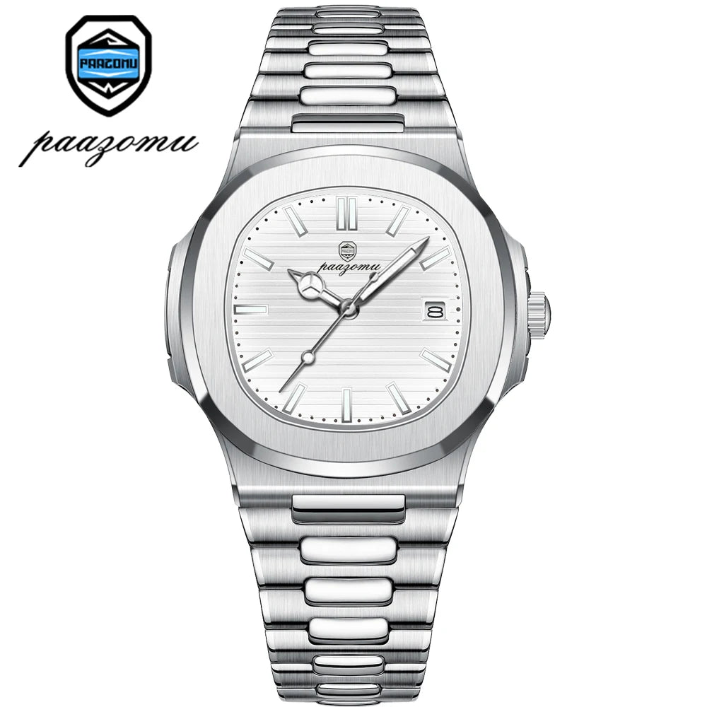 Men’s Luxury Stainless Steel Quartz Watch - Aston