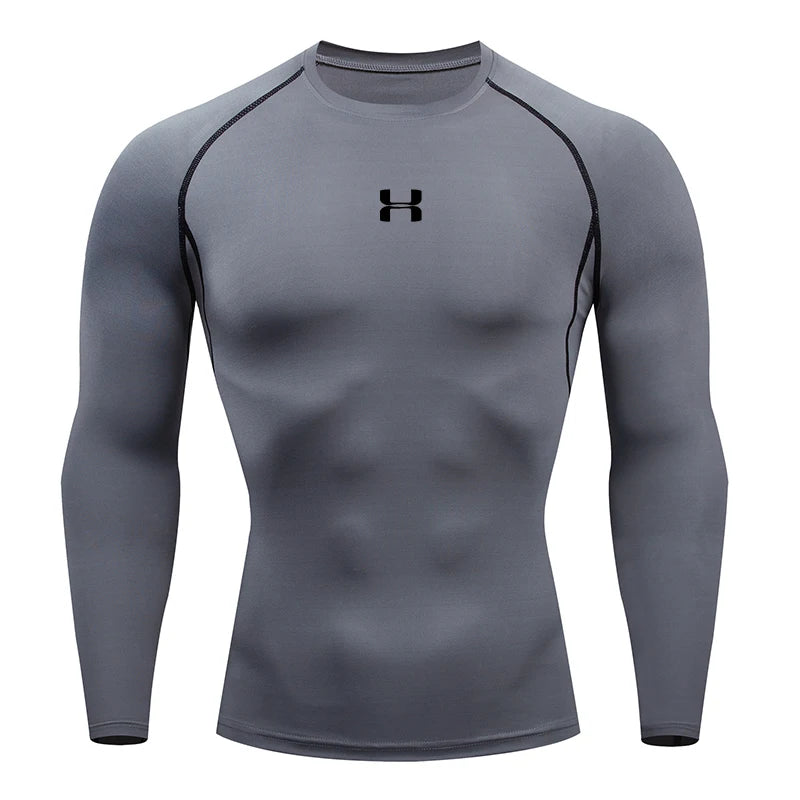 The Titan – Men’s Compression Long Sleeve Sports Top