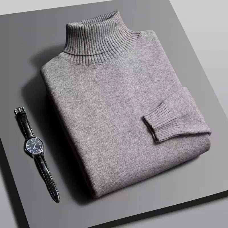 The Bristol – Men’s Slim Fit Turtleneck Sweater