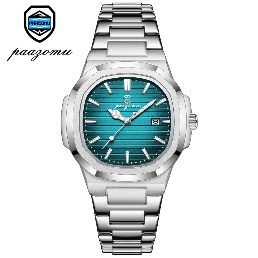 Men’s Luxury Stainless Steel Quartz Watch - Aston