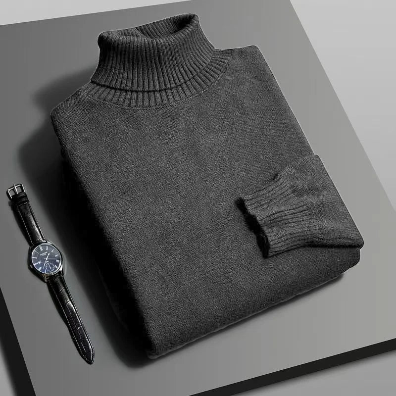 The Bristol – Men’s Slim Fit Turtleneck Sweater