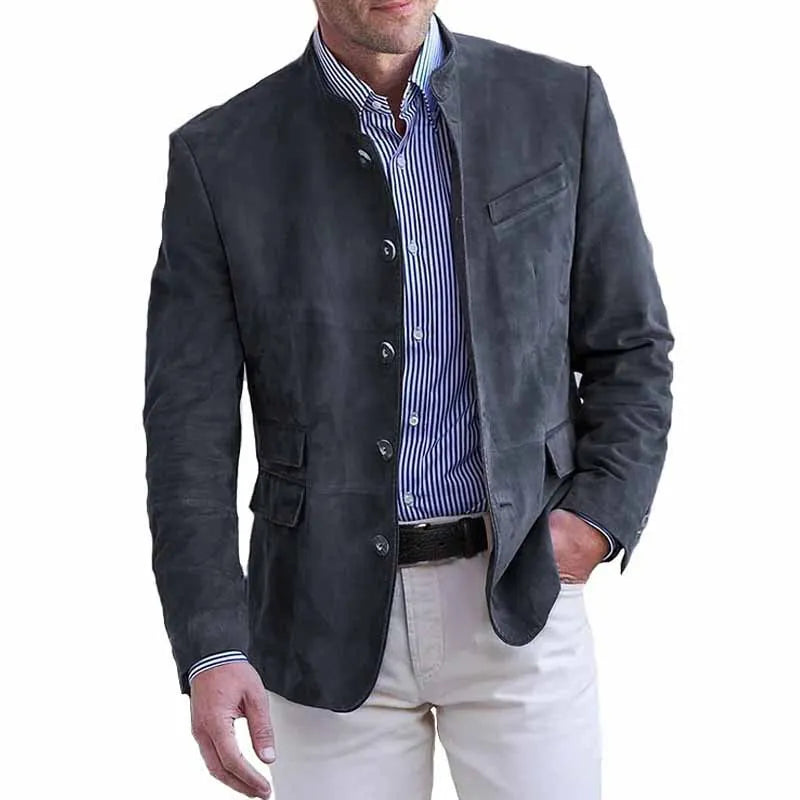The Oslo – Men’s Suede Blazer
