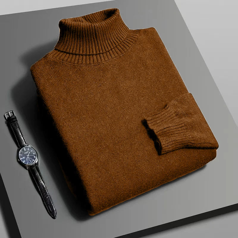 The Bristol – Men’s Slim Fit Turtleneck Sweater
