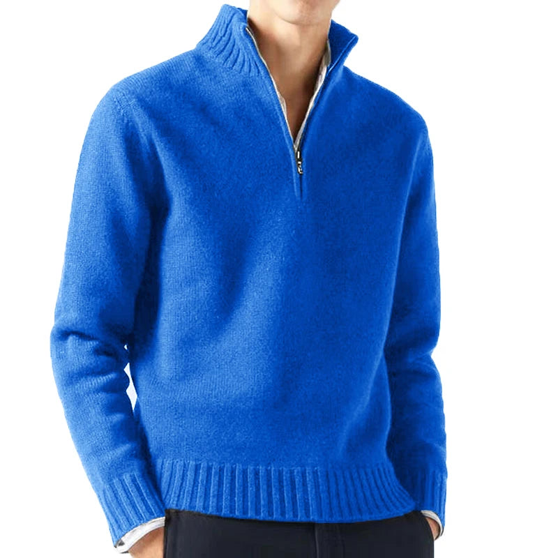 The Camden – Men’s Turtleneck Knit Sweater