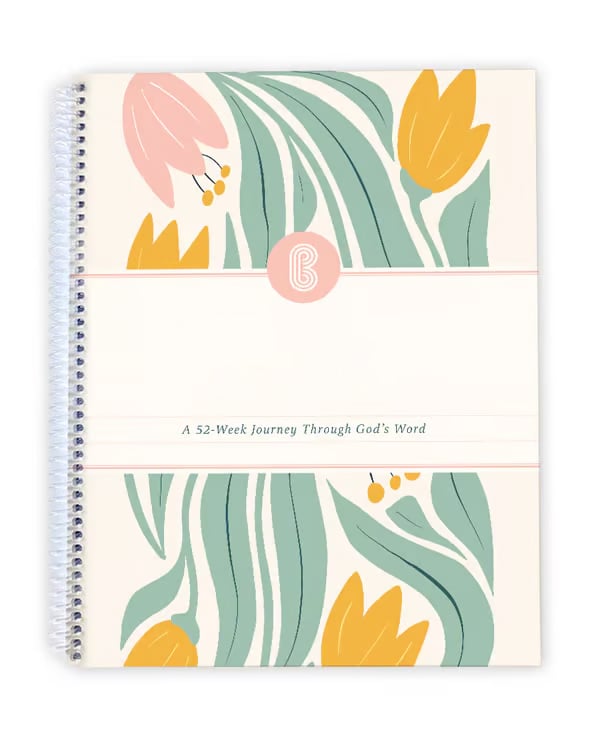 52-Week Journey Through God's Word Hardcover Devotional Study Book
