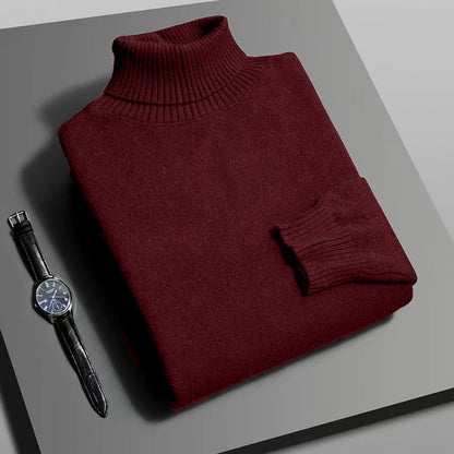 The Bristol – Men’s Slim Fit Turtleneck Sweater