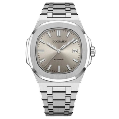 Luxury Men’s Watch – Square Stainless Waterproof