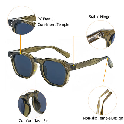 Soho – Small Square Frame Sunglasses