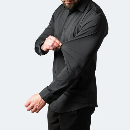 The Milano – Men’s High Elastic Seamless Dress Shirt