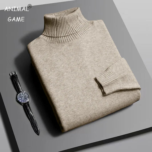 The Bristol – Men’s Slim Fit Turtleneck Sweater