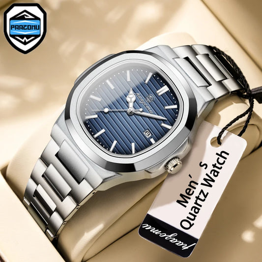 Men’s Luxury Stainless Steel Quartz Watch - Aston