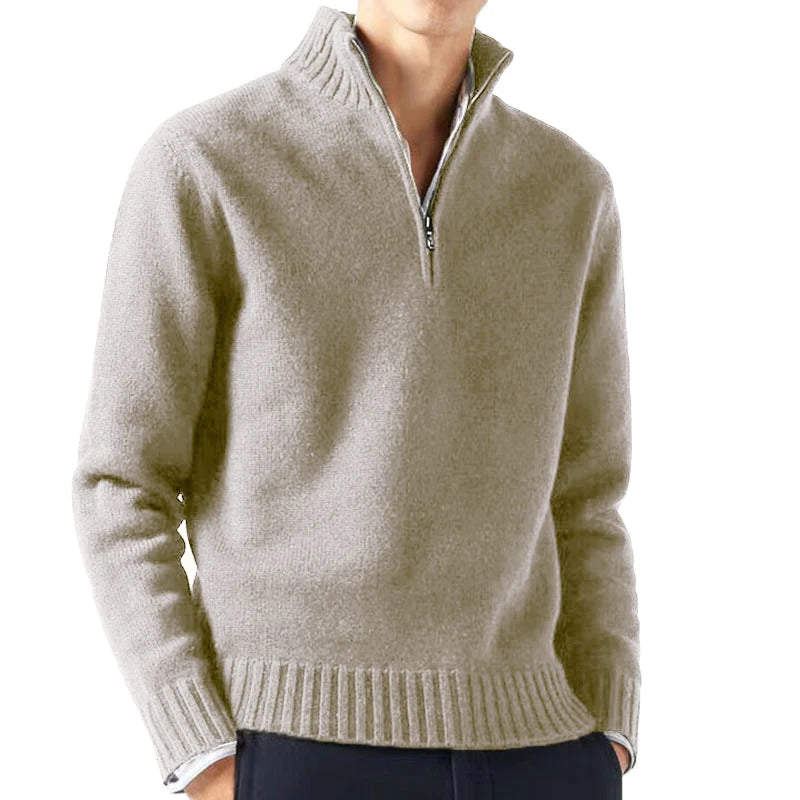 The Camden – Men’s Turtleneck Knit Sweater