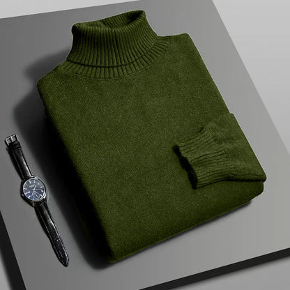 The Bristol – Men’s Slim Fit Turtleneck Sweater