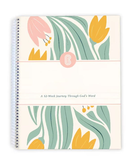 52-Week Journey Through God's Word Hardcover Devotional Study Book